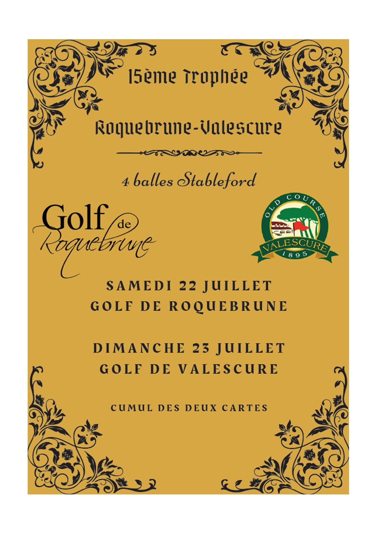 TROPHEE VALESCURE / ROQUEBRUNE